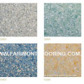 PVC Fireproof Flooring / PVC Flooring for Sports, for Office in Tiles JX-02